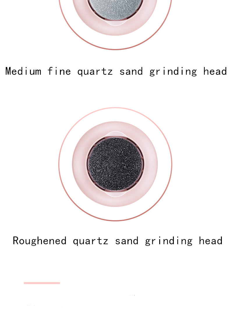 Medium fine and roughened quartz sand grinding heads for Multifunctional Electric Foot File Grinder Machine.